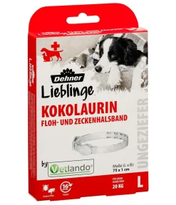 Dehner Lieblinge Ungezieferschutz|Hundepflege & Hygiene > Kokolaurin Floh- und Zeckenhalsband L Hund