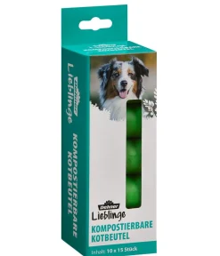 Dehner Lieblinge Hundepflege & Hygiene > kompostierbare Hundekotbeutel, 10 x 15 Stk.