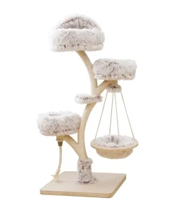Dehner Lieblinge Kratzbäume & Kratzmöbel - Kratzbaum Bonnie, /, ca. B58/H130/T58 cm