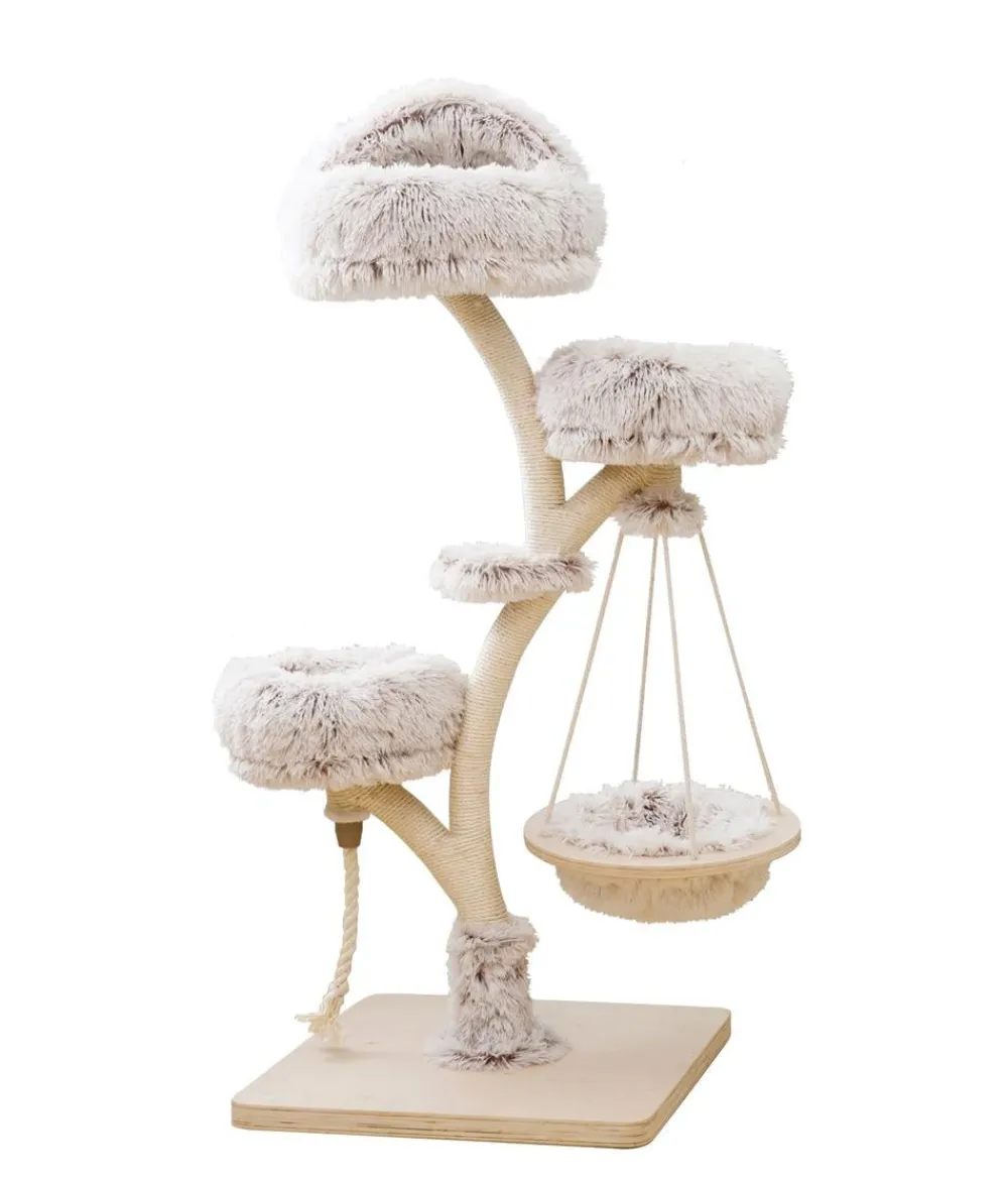 Dehner Lieblinge Kratzbäume & Kratzmöbel - Kratzbaum Bonnie, /, ca. B58/H130/T58 cm