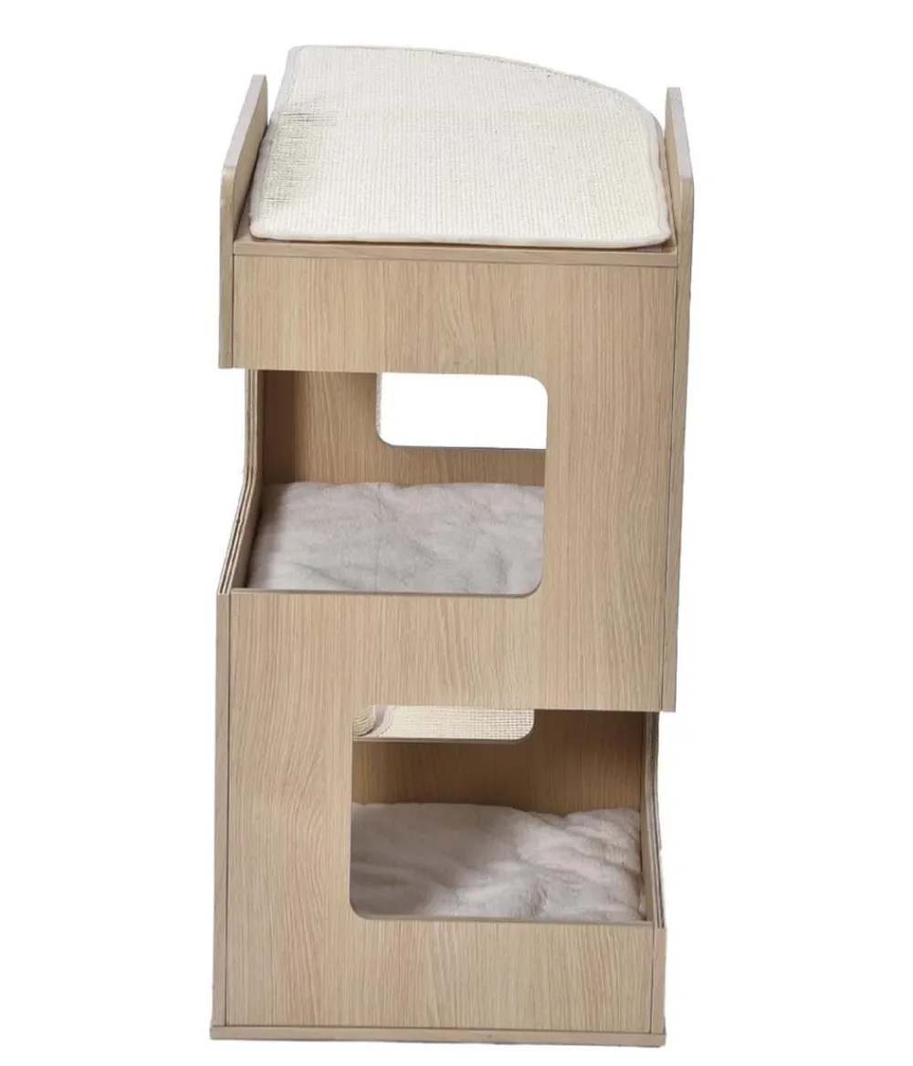 Dehner Lieblinge Kratzbaum Ginger, ca. B39,5/H100/T78,5 cm Beige Hot