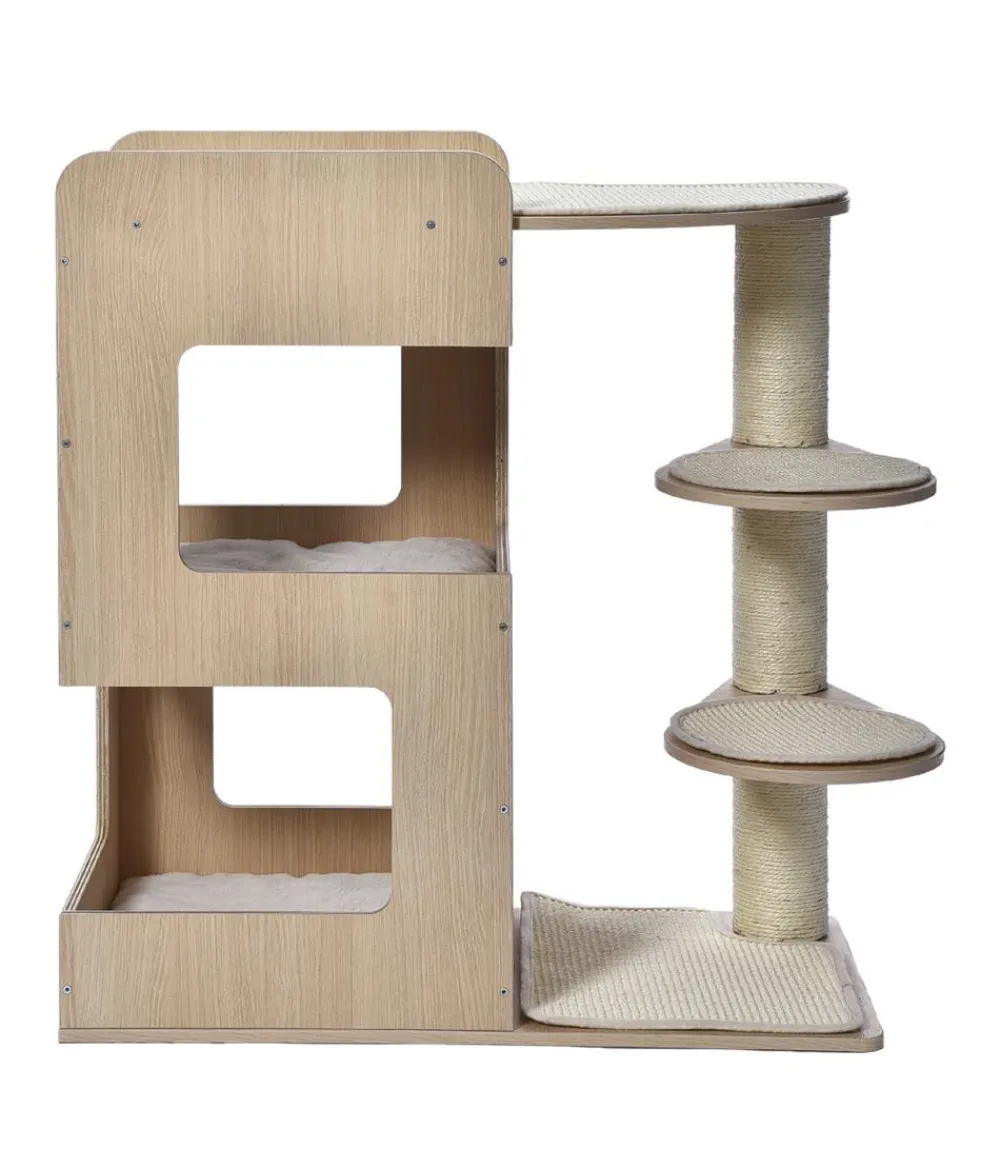 Dehner Lieblinge Kratzbaum Ginger, ca. B39,5/H100/T78,5 cm Beige Hot
