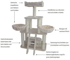 Dehner Lieblinge Kratzbaum Mila Creme Best