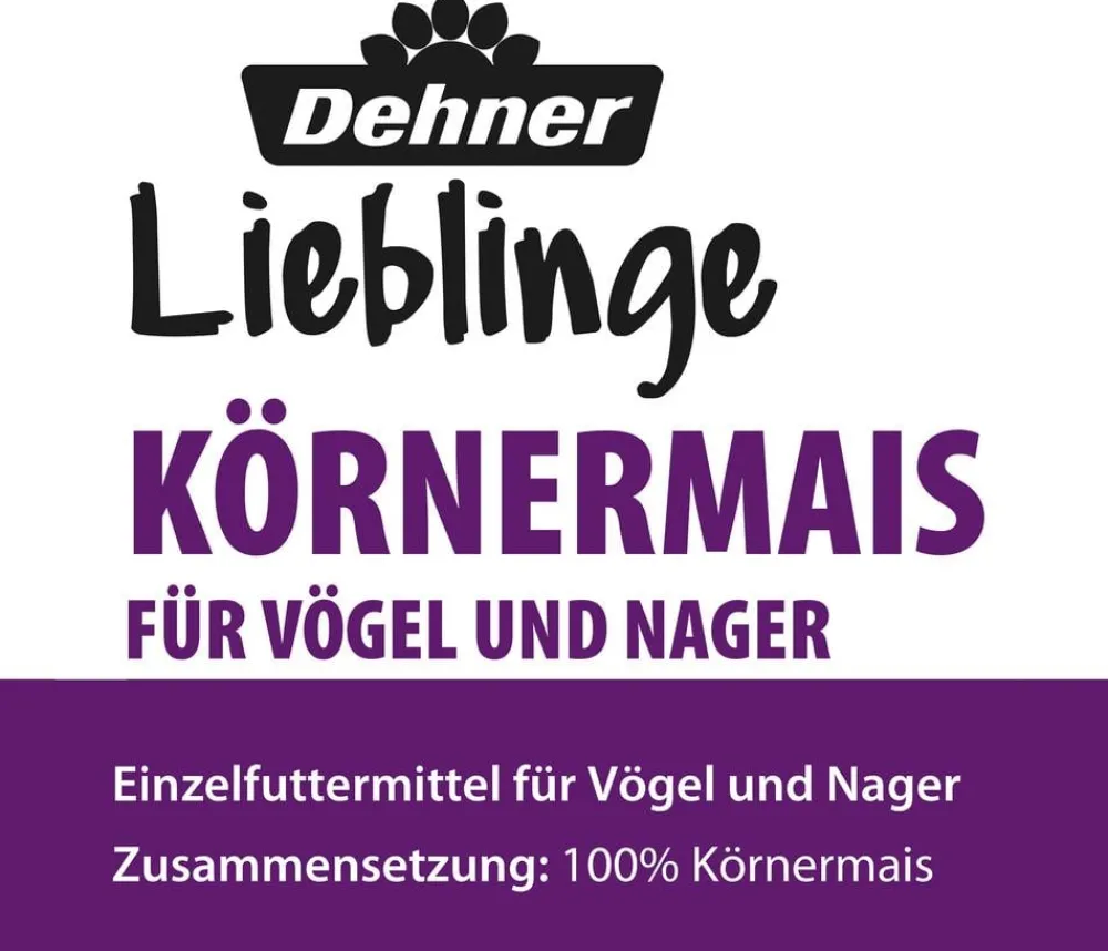 Dehner Lieblinge Körnermais, 2,5 kg New