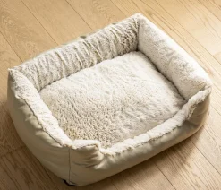 Dehner Lieblinge Hundebetten & Körbe|Katzenbetten & Katzenkissen - Kuschebett Casi, rechteckig, /