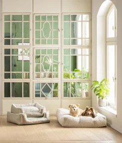 Dehner Lieblinge Hundebetten & Körbe|Katzenbetten & Katzenkissen - Kuschebett Casi, rechteckig, /
