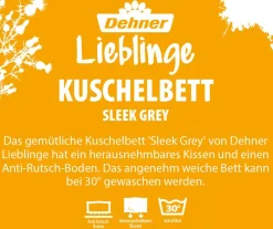 Dehner Lieblinge Hundebetten & Körbe|Katzenbetten & Katzenkissen > Kuchelbett leek, rechteckig