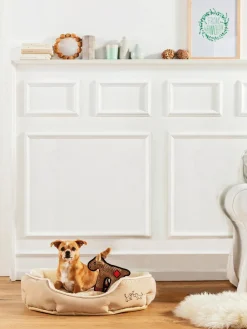 Dehner Lieblinge Hundebetten & Körbe|Katzenbetten & Katzenkissen - Kuchebett ay, ova, Beige