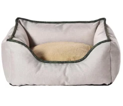 Dehner Lieblinge Hundebetten & Körbe|Katzenbetten & Katzenkissen - Kuchebett Beanie, rechteckig, Beige