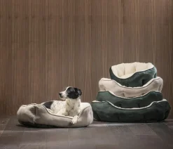 Dehner Lieblinge Hundebetten & Körbe|Katzenbetten & Katzenkissen - Kuchelbett ilky, rund Hellgrau