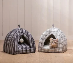 Dehner Lieblinge Kuschelhöhle Hilma, quadratisch, ca. B40/H38,5/T40 cm Outlet