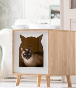 Dehner Lieblinge Katzenhöhlen - Kuschelhöhle Dexi, /, ca. B40/H50/T40 cm