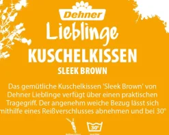 Dehner Lieblinge Hundekissen|Katzenbetten & Katzenkissen > Kuchelkien leek, rund