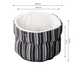 Dehner Lieblinge Kuschelnest Alva, rund, ca. Ø43/H26-32 cm Clearance