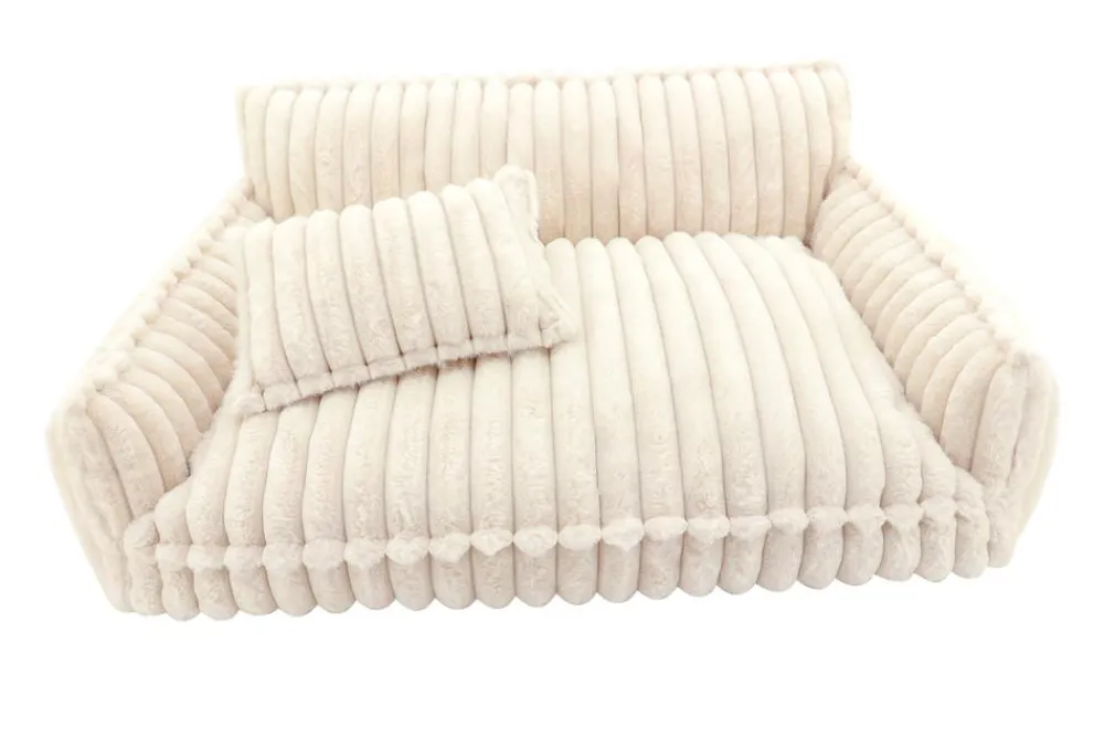 Dehner Lieblinge Kuschelsofa Arctica, rechteckig, , ca. B100/H40/T67 cm Beige Discount