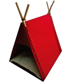 Dehner Lieblinge Kuschelzelt Chimes, ca. B50/H46/T40 cm Rot Outlet