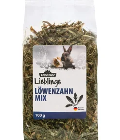 Dehner Lieblinge Nahrungsergänzung Kleintiere - Löwenzahn-Mix, 100 g