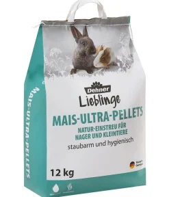 Dehner Lieblinge Kleintierstreu & Stroh > Mais-Ultra-Pellets, 12 kg