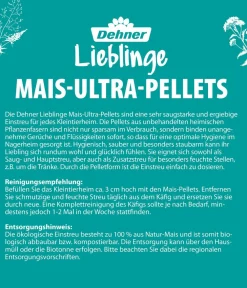 Dehner Lieblinge Kleintierstreu & Stroh > Mais-Ultra-Pellets, 12 kg