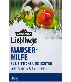 Dehner Lieblinge Vogelfutter & Snacks - Mauserhilfe für Sittiche und Exoten, 20 g