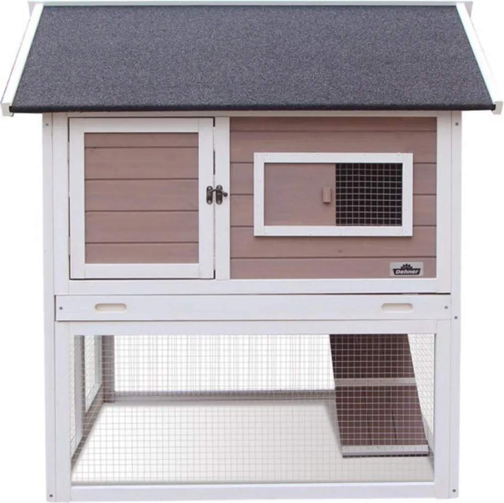 Dehner Lieblinge Kaninchenstall & Hasenstall > Nagerheim Castel, braun, ca. B106/H108/T103 cm