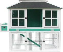 Dehner Lieblinge Kaninchenstall & Hasenstall > Nagerheim Palazzo, ca. B145/H121/T72 cm