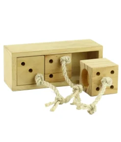 Dehner Lieblinge Nagerspielzeug - Nager-Intelligenzspielzeug Boxes, ca. B20/H7/T8 cm