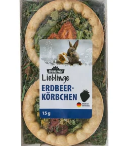 Dehner Lieblinge Nagersnacks > Nagersnack Erdbeer-Körbchen, 15 g
