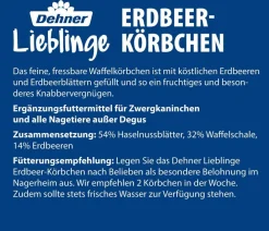 Dehner Lieblinge Nagersnacks > Nagersnack Erdbeer-Körbchen, 15 g
