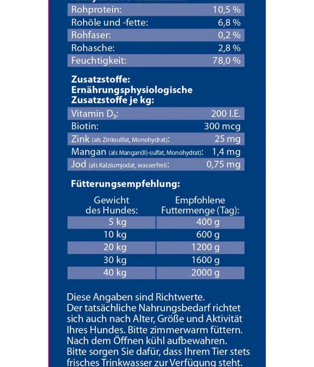 Dehner Lieblinge Nassfutter für Hunde Adult Best