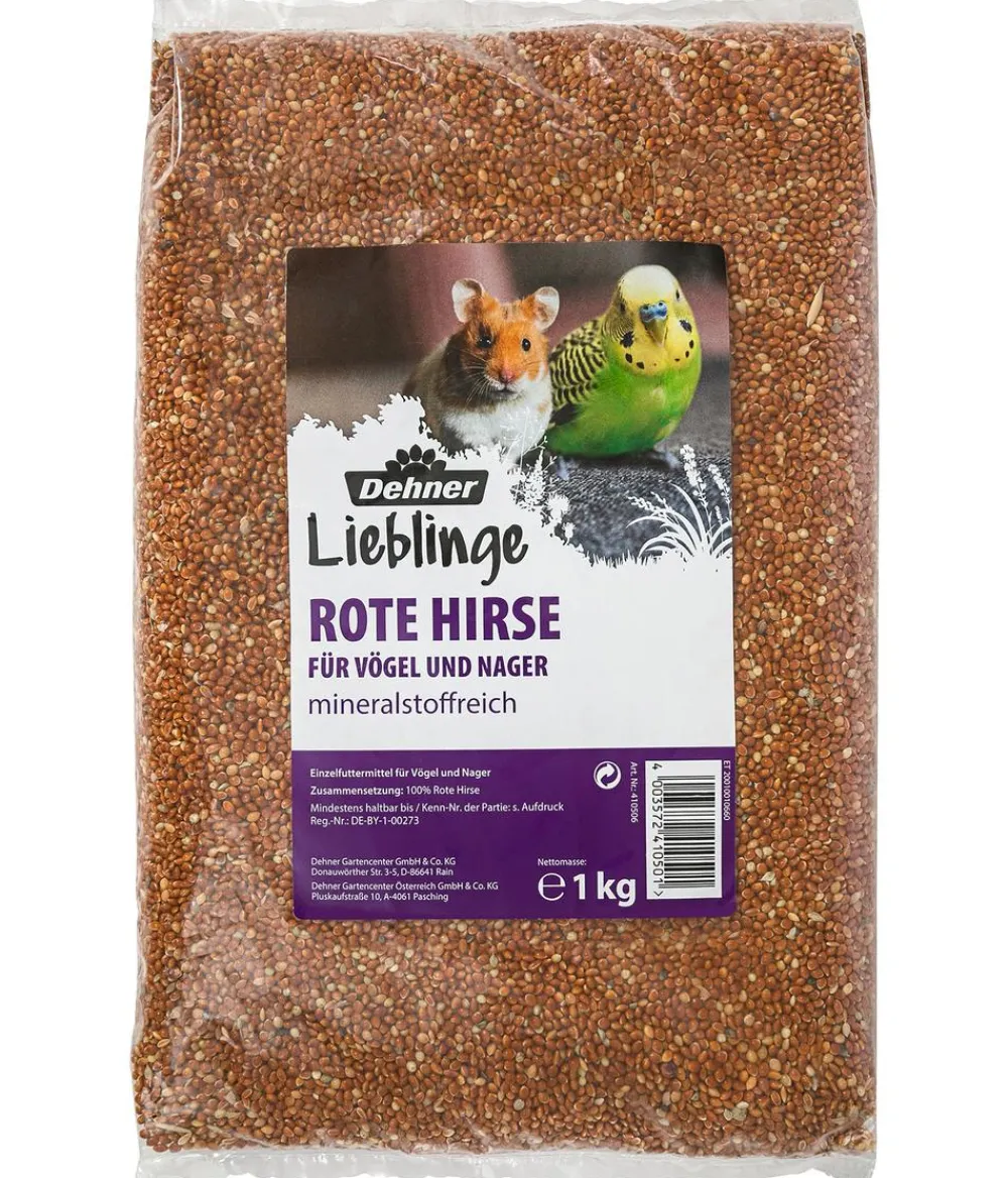 Dehner Lieblinge Kleintierfutter|Vogelfutter & Snacks > Rote Hirse, 1 kg