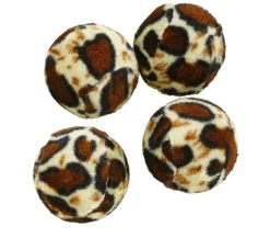 Dehner Lieblinge Katzenspielzeug > Spielbälle Leo, 4er-Set