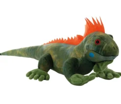 Dehner Lieblinge Spielzeug - Stofftier Leguan, ca. B60/H17 cm Grün