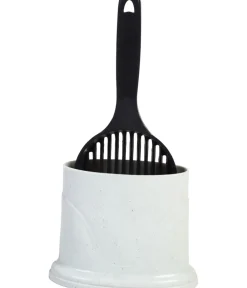 Dehner Lieblinge Katzenklo - Streuschaufel Easy litter, mit Halter, ca. B18/H35/T10 cm