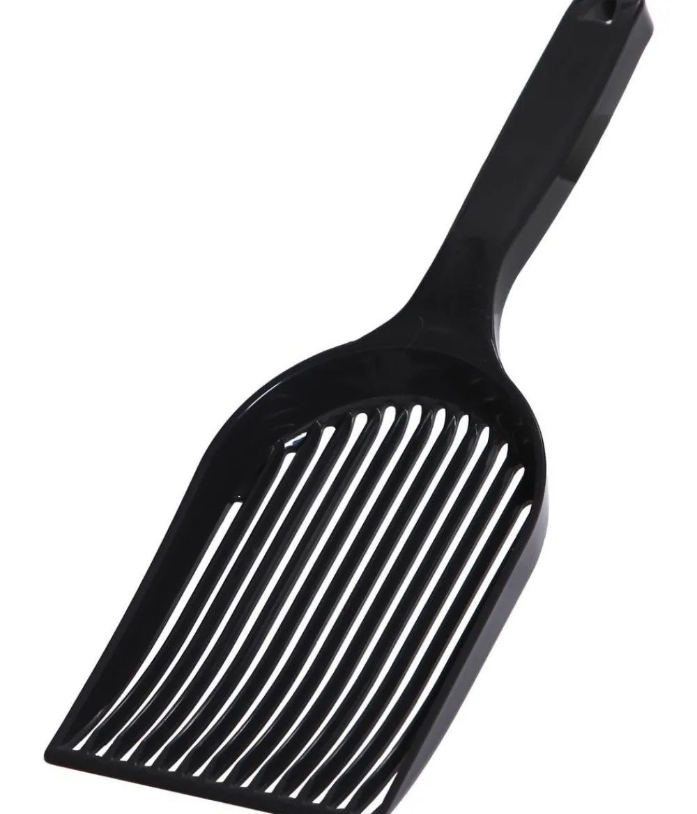 Dehner Lieblinge Katzenklo - Streuschaufel Easy litter, mit Halter, ca. B18/H35/T10 cm