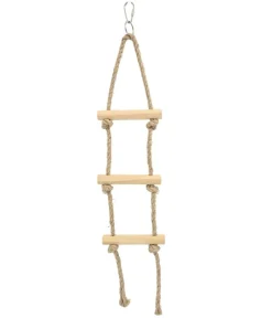 Dehner Lieblinge Mehr Vogelzubehör - Strickleiter Tricky, ca. B12/H56/T1,8 cm Natur