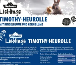 Dehner Lieblinge Heu - Timothy-Heurolle mit Ringelblume & Kornblume, 200 g