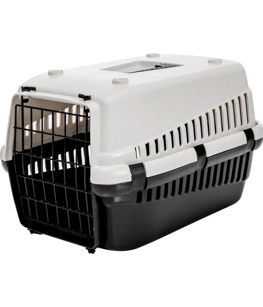 Dehner Lieblinge Mehr Katzenzubehör|Hundetransportboxen - Transportbox für Hunde und Katzen Schwarz