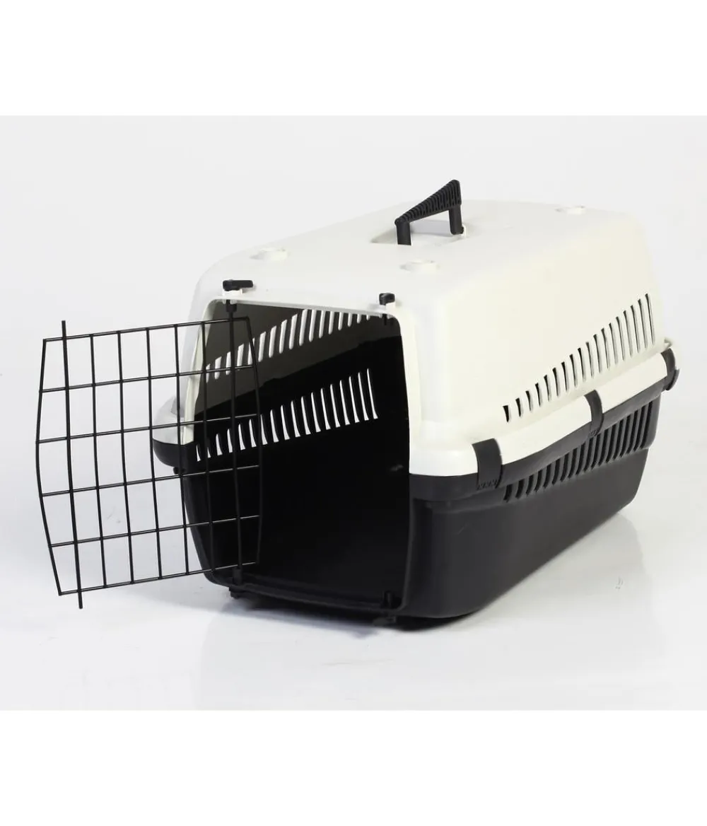 Dehner Lieblinge Mehr Katzenzubehör|Hundetransportboxen - Transportbox für Hunde und Katzen Schwarz