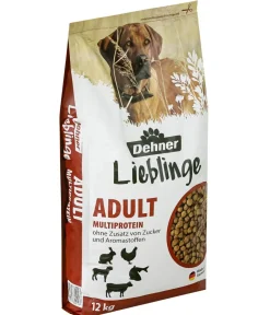 Dehner Lieblinge Trockenfutter Hund - Trockenfutter für Hunde Multiprotein Adult