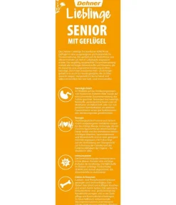 Dehner Lieblinge Trockenfutter für Hunde Senior, Geflügel New