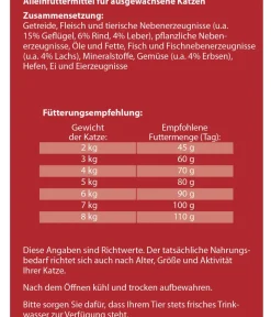Dehner Lieblinge Trockenfutter für Katzen Adult, 2 kg Best