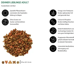 Dehner Lieblinge Trockenfutter für Katzen Adult, 2 kg Best