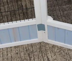 Dehner Lieblinge Vogelkäfige & Volieren > Vogelgehege Santorini, /blau, ca. B116,4/H136/T60 cm