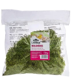 Dehner Lieblinge Mehr Vogelzubehör|Mehr Kleintierbedarf - Waldmoos, 50 g Grün