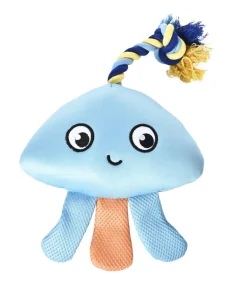 Dehner Lieblinge Hundespielzeug - Wasserspielzeug Medusa, ca. B18,5/H33/T7 cm Blau