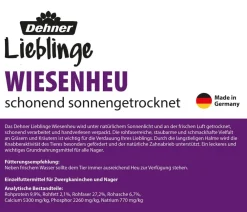 Dehner Lieblinge Stroh & Streu|Heu - Wiesenheu, 800 g
