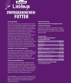 Dehner Lieblinge Zwergkaninchen-Futter