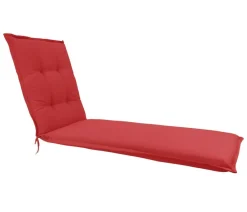 Dehner Liegenauflage Veneto für Gartenliege Savoy, ca. B57/H6/T178 cm Rot Online