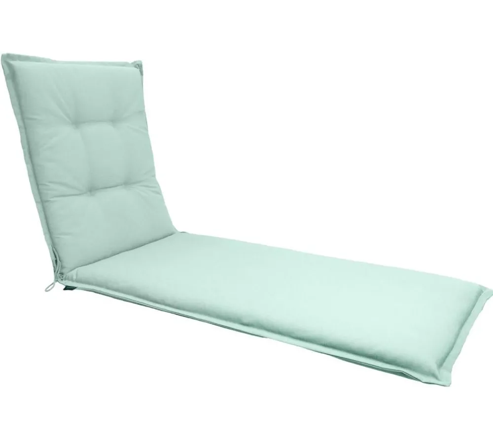 Dehner Relax- & Liegenauflagen - Liegenauflage Veneto für Gartenliege Savoy, ca. B57/H6/T178 cm Grün